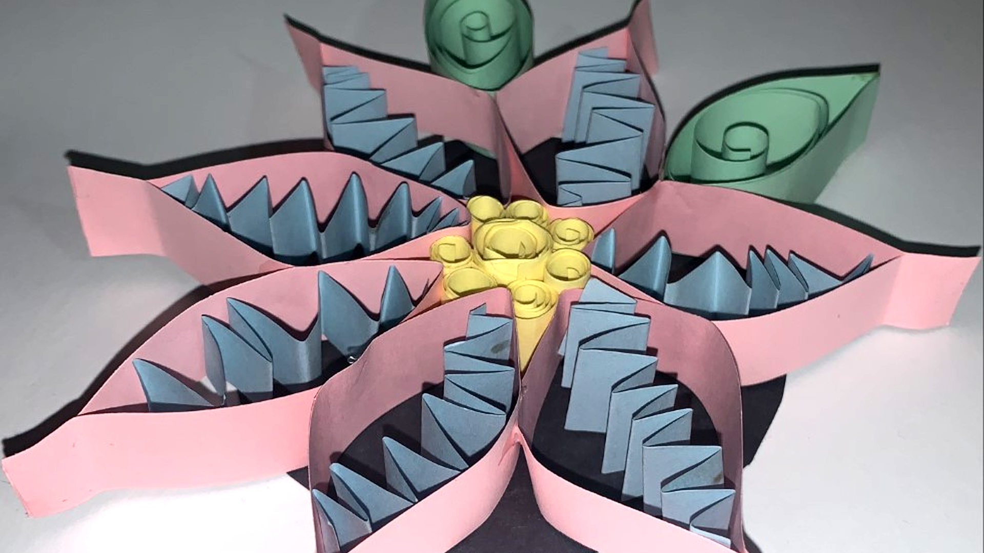 Paper Quill Spring Flowers Canton Museum of Art